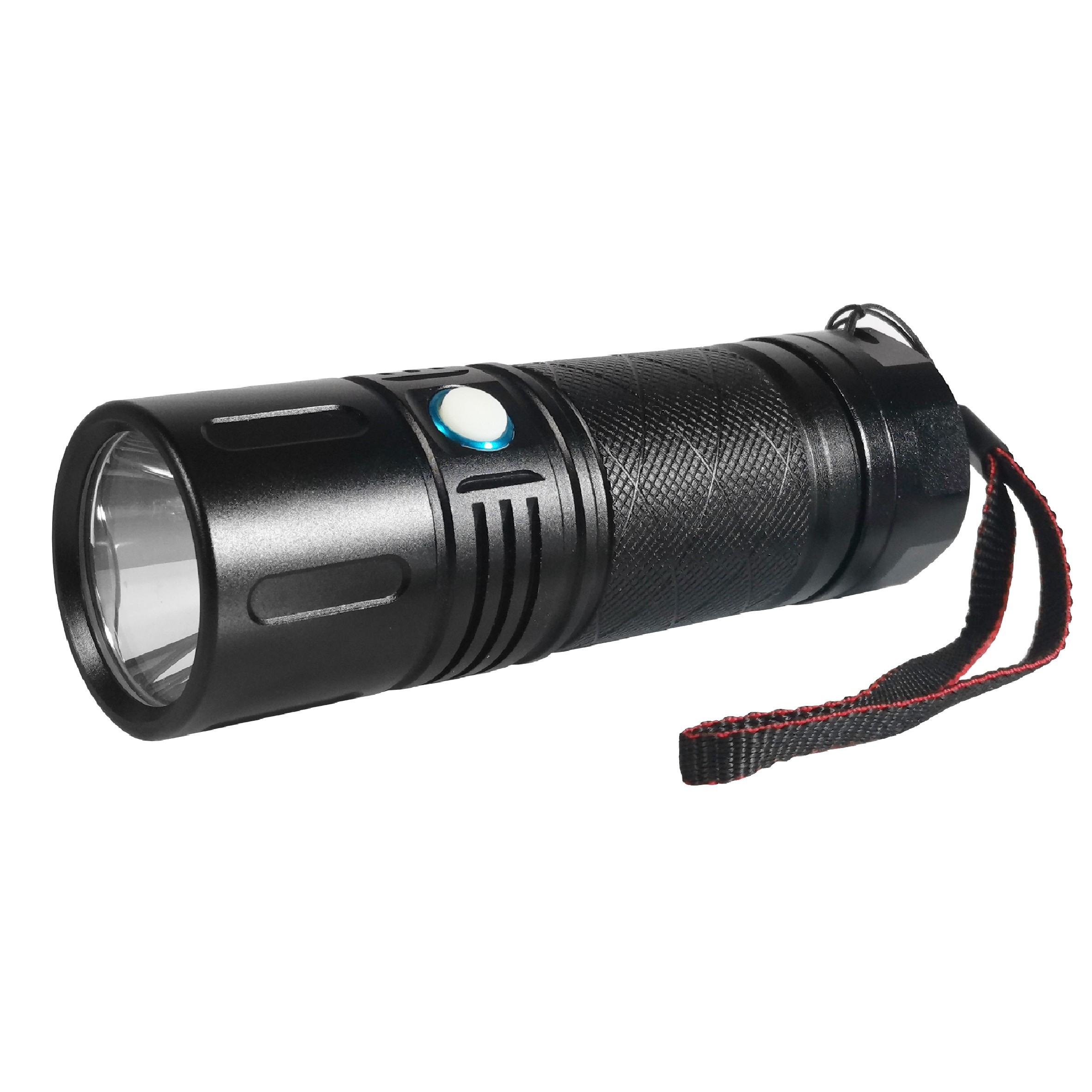 lanterna cu acumulator 10w 1400lm, include 3 x 18650, ym-120 ted